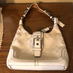Coach off white purse